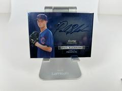 Paul Blackburn Baseball Cards 2012 Bowman Sterling Autograph Prospects Prices