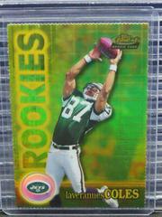 Laveranues Coles [Gold Refractor] #153 Football Cards 2000 Topps Finest Prices