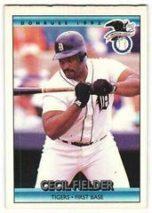 Cecil Fielder #27 Baseball Cards 1992 Donruss Prices