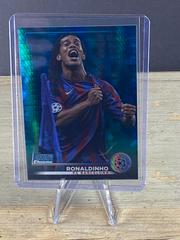 Ronaldinho [Blue Prism] #10 Soccer Cards 2022 Stadium Club Chrome UEFA Competitions Prices
