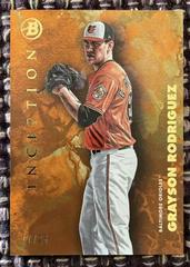 Grayson Rodriguez #3 Baseball Cards 2021 Bowman Inception Prices
