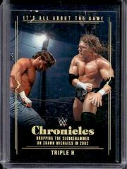 Triple H #HHH-30 Wrestling Cards 2022 Panini Chronicles WWE It's All About the Game Prices