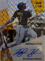 Ke'Bryan Hayes #RAM-KH Baseball Cards 2021 Panini Mosaic Rookie Autographs Prices