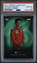 Charles Leclerc [Green] Racing Cards 2021 Topps Formula 1 Lights Out Prices