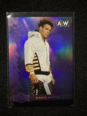 Dante Martin [Purple Spectrum] #4 Wrestling Cards 2022 SkyBox Metal Universe AEW Prices