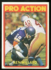Ken Willard [In Action] #351 Football Cards 1972 Topps Prices