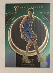 Chet Holmgren [Green] #9 Basketball Cards 2022 Panini Select Certified Prices