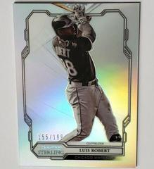 Luis Robert [Refractor] Baseball Cards 2019 Bowman Sterling Prices
