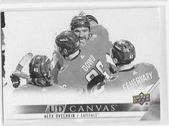 Alex Ovechkin [Black & White] #C203 Hockey Cards 2022 Upper Deck UD Canvas Prices