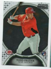 Todd Frazier [Rookie Refractor] #31 Baseball Cards 2011 Bowman Sterling Prices
