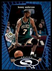 Kenny Anderson [Blue] #SQ2 Basketball Cards 1998 UD Choice Starquest Prices