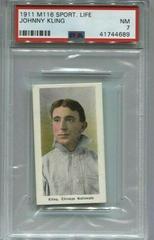 Johnny Kling Baseball Cards 1911 M116 Sporting Life Prices