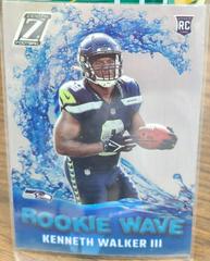 Kenneth Walker III #RW-KW Football Cards 2022 Panini Zenith Rookie Wave Prices