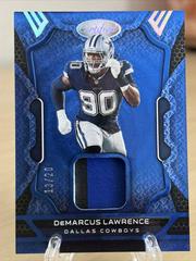 DeMarcus Lawrence [Blue] Football Cards 2022 Panini Certified Materials Mirror Prices