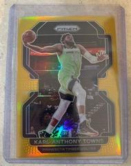Karl Anthony Towns [Gold Prizm] Basketball Cards 2021 Panini Prizm Prices
