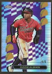 Ozzie Albies Baseball Cards 2023 Topps Chrome TacoFractor Prices
