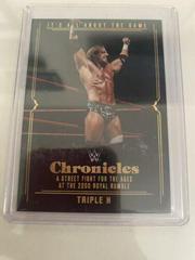 Triple H #HHH-20 Wrestling Cards 2022 Panini Chronicles WWE It's All About the Game Prices