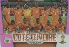 Cote D'Ivoire [Purple Prizm] #11 Soccer Cards 2014 Panini Prizm World Cup Team Photos Prices