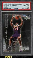 Shaquille O'Neal Single Basketball Cards 1998 Upper Deck Black Diamond Prices