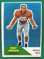 Ray Moss Football Cards 1960 Fleer Prices