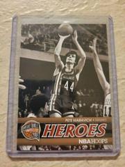 Pete Maravich Basketball Cards 2011 Panini Hoops Hall of Fame Heroes Prices