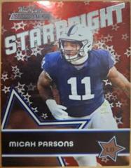 Micah Parsons Football Cards 2021 Wild Card Alumination Starbright Prices