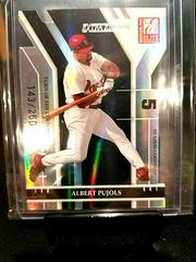Albert Pujols Baseball Cards 2004 Donruss Elite Extra Edition Prices