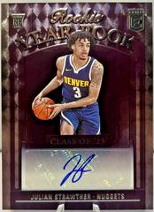 Julian Strawther #4 Basketball Cards 2023 Donruss Elite Rookie Yearbook Autograph Prices