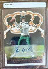 Zach Wilson [Autograph Bronze] #CR-2 Football Cards 2021 Panini Chronicles Crown Royale Prices