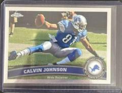 Calvin Johnson #8 Football Cards 2011 Topps Chrome Prices