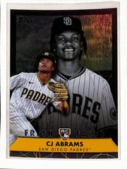CJ Abrams [Black] #FF-14 Baseball Cards 2022 Topps Fresh Faces Prices