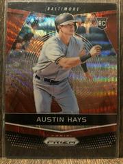 Austin Hays [Ruby Wave] #10 Baseball Cards 2018 Panini Chronicles Prizm Prices