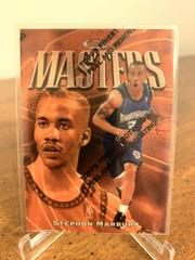 Stephon Marbury [w/ Coating] Basketball Cards 1997 Finest Prices