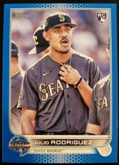 Julio Rodriguez [Blue] #ASG-26 Baseball Cards 2022 Topps Update All Star Game Prices