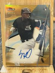 Luis Robert [Gold Refractor] #FA-LR Baseball Cards 2020 Topps Finest Autographs Prices