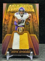 Justin Jefferson [Rose Gold] #10 Football Cards 2023 Panini Gold Standard Mine Prices
