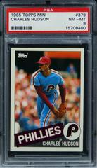 Charles Hudson #379 Baseball Cards 1985 Topps Mini Prices