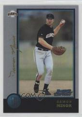 Damon Minor #411 Baseball Cards 1998 Bowman Chrome Golden Anniversary Prices