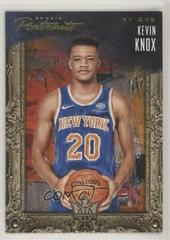Kevin Knox [Rookie] Basketball Cards 2018 Panini Court Kings Portraits Prices