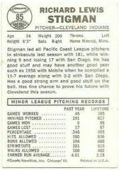Dick Stigman #85 Baseball Cards 1960 Leaf Prices