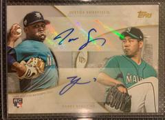 Justus Sheffield, Yusei Kikuchi [Autograph] #4-A Baseball Cards 2019 Topps on Demand Dynamic Duals Prices