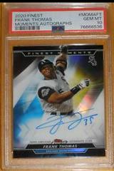 Frank Thomas [Orange Refractor] #MOMA-FT Baseball Cards 2020 Topps Finest Moments Autographs Prices