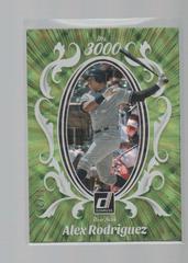 Alex Rodriguez [Green] #M3K-4 Baseball Cards 2023 Panini Donruss Mr. 3000 Prices