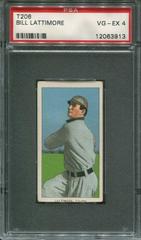 Bill Lattimore Baseball Cards 1909 T206 El Principe De Gales Prices