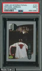 Michael Jordan #107 Basketball Cards 1998 Upper Deck International MJ Stickers Prices