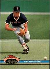 Tim Naehring #83 Baseball Cards 1991 Stadium Club Prices