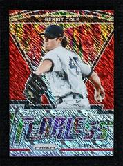 Gerrit Cole [Red Shimmer] #FR-18 Baseball Cards 2021 Panini Prizm Fearless Prices