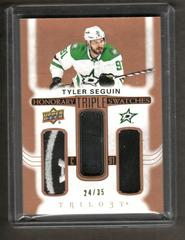 Tyler Seguin #HTS-TS Hockey Cards 2022 Upper Deck Trilogy Honorary Triple Swatches Prices