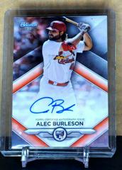 Alec Burleson #RA-AB Baseball Cards 2023 Bowman Sterling Rookie Autographs Prices
