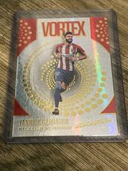 Yannick Carrasco #V-4 Soccer Cards 2017 Panini Revolution Vortex Prices